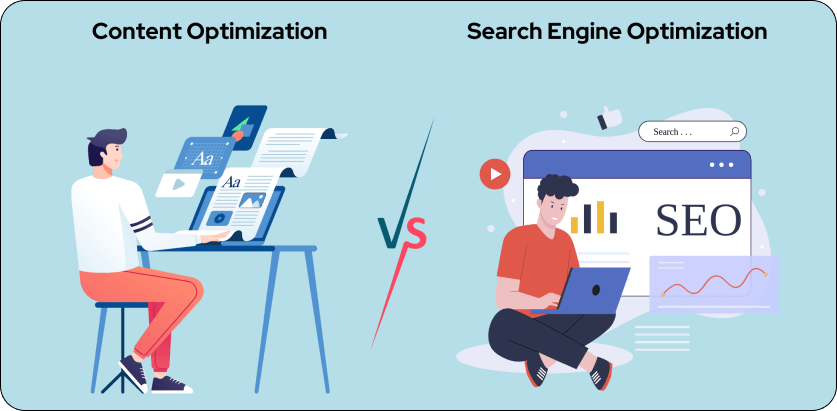 Content Optimization vs. Search Engine Optimization: What's the Difference?